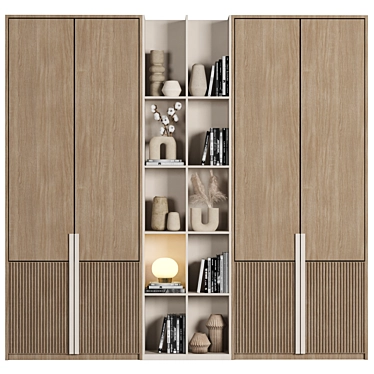 Versatile Modular Cabinet 3D Model 3D model image 1 