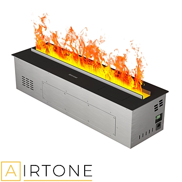 AIRTONE MISTY Steam Electric Fireplace 3D model image 1 