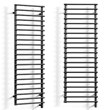  Sleek Steel Towel Radiator 3D model image 1 