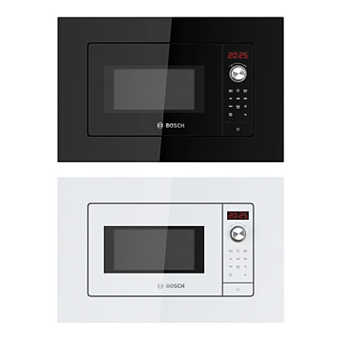 Bosch Serie 2 Built-in Microwave 3D model image 1 