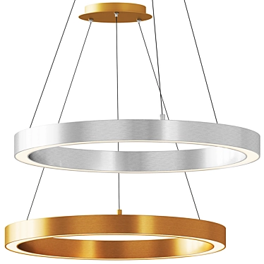 Modern Carlo Pendant Light Fixture 3D model image 1 