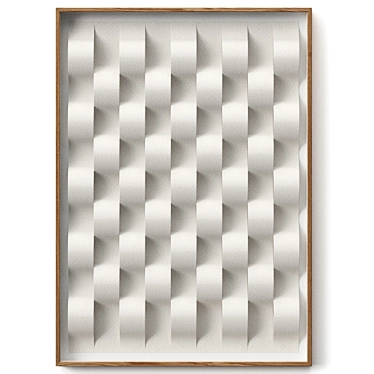 Scandinavian Arcs Wall Decor 3D model image 1 