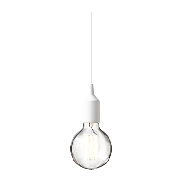 E27 Pendant Light Chandelier 3D model image 1 