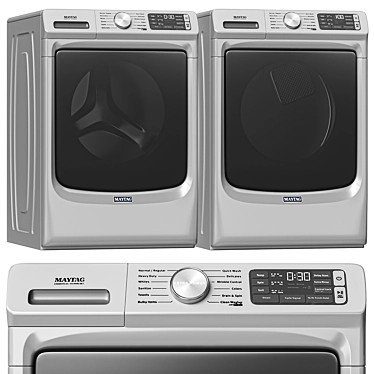 Maytag Washer and Dryer Set 3D model image 1 