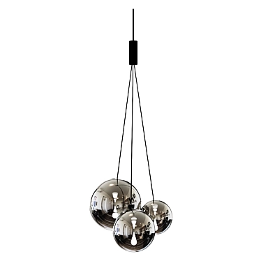 Lodes Random LED Pendant Light 3D model image 1 