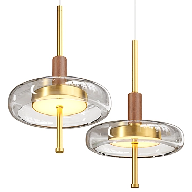 Modern Pendant Light Design MICO 3D model image 1 