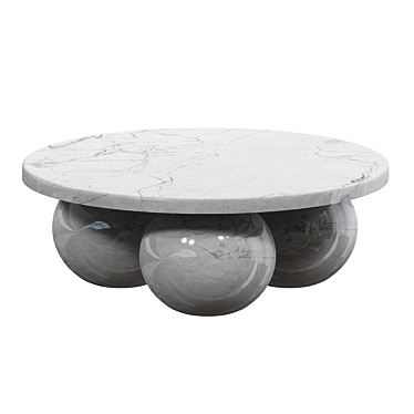 Sleek Miro Moreno Coffee Table 3D model image 1 