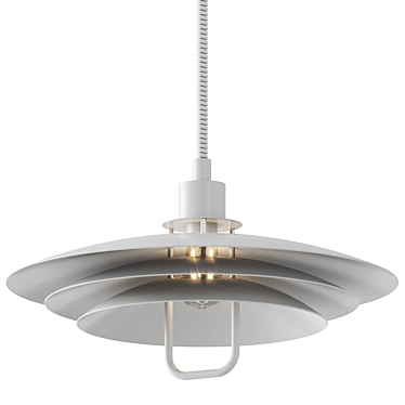 Nordic Drop Pendant Light 3D model image 1 