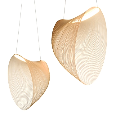 Contemporary Pendant Light Fixture 3D model image 1 