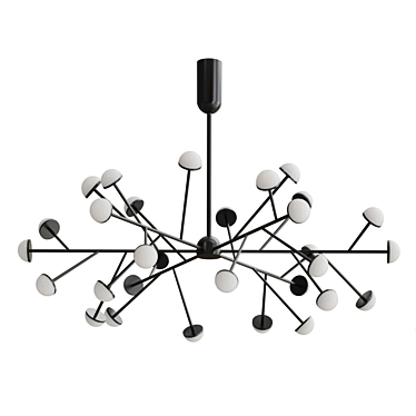 Sleek HILVI Lighting Fixture 3D model image 1 