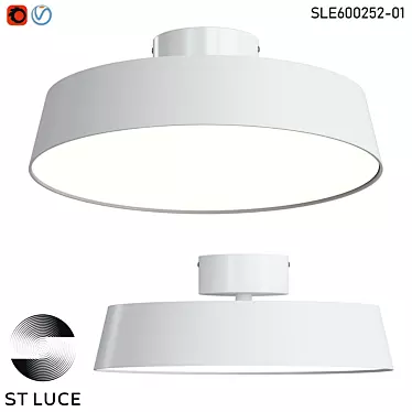 VIGO Ceiling Light White LED 3D model image 1 