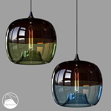 Scandinavia Pendant Light Fixture 3D model image 1 