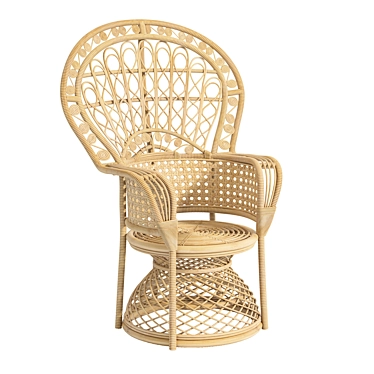 Nassor Rattan Peacock Chair