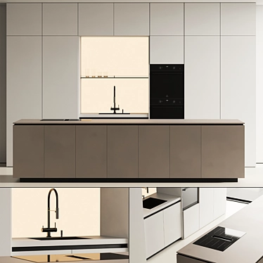 Modern kitchen with island 15