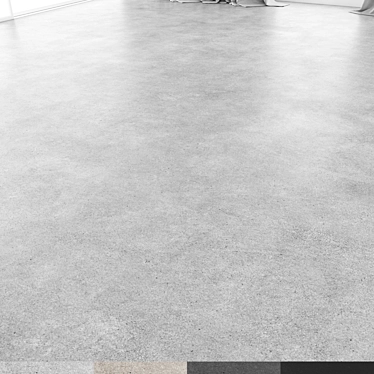 Polished Concrete Floor Material 3D model image 1 