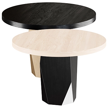 Mountaintop-Inspired Eiger Table 3D model image 1 