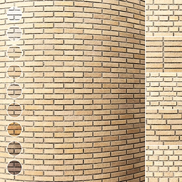 Seamless Brick Texture Pack 3D model image 1 