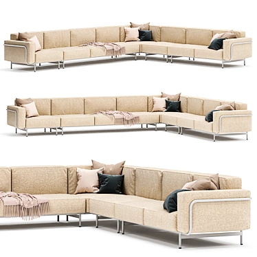 Modular garden sofa Estendo