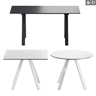 Polygonal Table Collection "Colos Vu 3D model image 1 