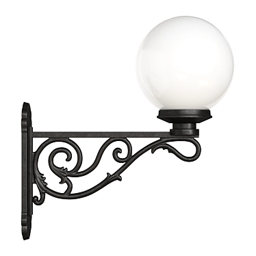 Silesian Globe Wall Light Homage 3D model image 1 