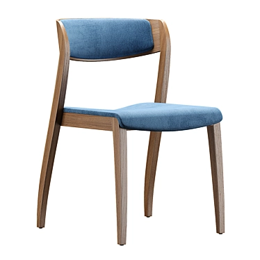 Sophisticated Frida Chair Design 3D model image 1 