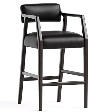 Belden Leather Barstool