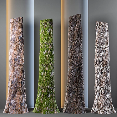 4 Tree bark and trunk vol 8 - 4k - pbr, tileable