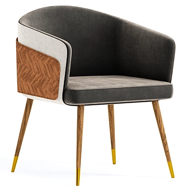 Enrico Fabric Upholstered Arm Chair