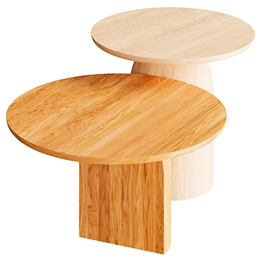 Monitillo SVEVO Side Table 3D model image 1 