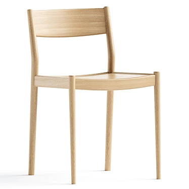 Minimalist NDC03 Cafe Furniture 3D model image 1 