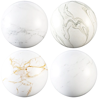 Elegant Marble Texture Collection 3D model image 1 