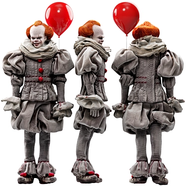 Pennywise IT Figure 33cm 3D model image 1 