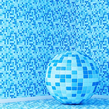 4K Seamless Pool Tile Textures 3D model image 1 