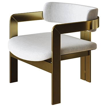 Elegant Donato Chair 3D Model 3D model image 1 