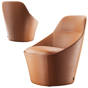 Modern Offecct Ezy Chair 3D model image 1 