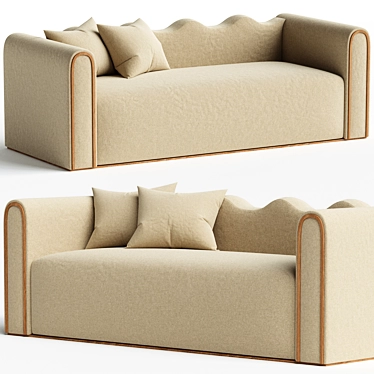 Modern Camarat L Sofa in 3Ds Max Format 3D model image 1 