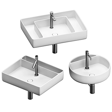 Starck Box Washbasin Collection 3D model image 1 