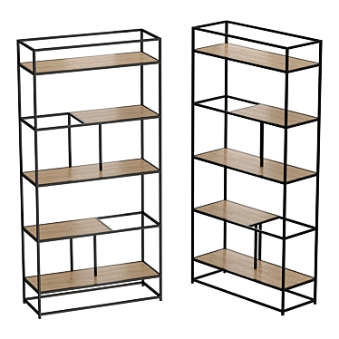 Versatile Modern Storage Shelf | 3D Models 3D model image 1 