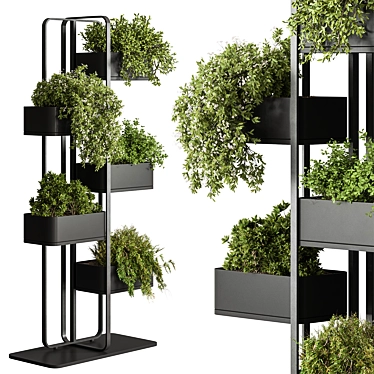 530 Indoor Plant Stand 3D model image 1 