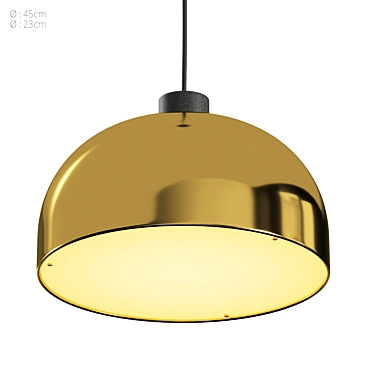 Grant Pendant, Adjustable Lighting Options 3D model image 1 