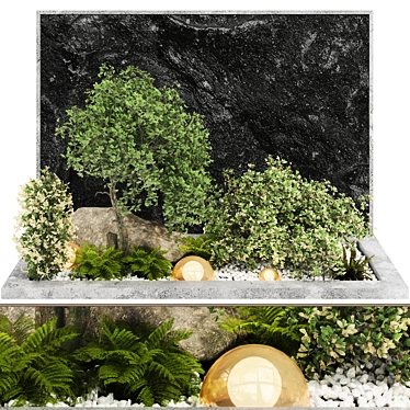 Garden Greenery Set 136 3D model image 1 