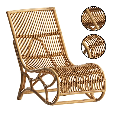 Vernell Rattan Accent Chair