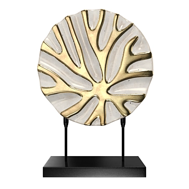 Abstract Decor Sculpture Round Model 3D model image 1 