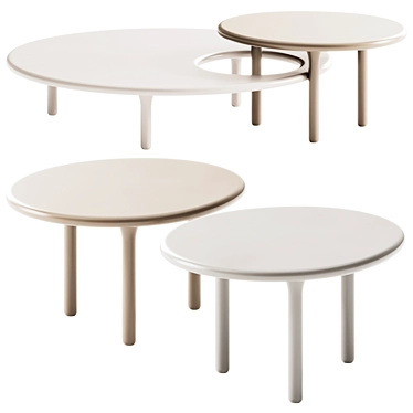 De Padova Honore Coffee Table 3D model image 1 