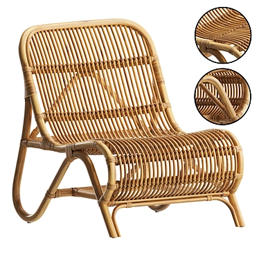 Rattan Accent Chair