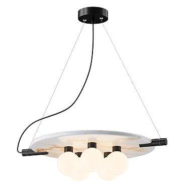 Molten Magma Pendant Light 3D model image 1 