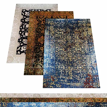 Archive Bundle of Rugs 3D model image 1 