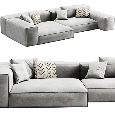 Living Divani Extrasoft Sofa 2015 3D model image 1 