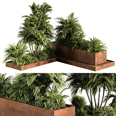  Outdoor Plant Box Garden 543 3D model image 1 