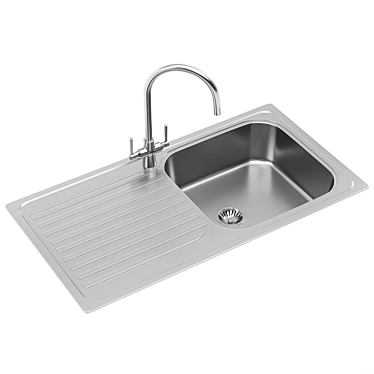 RANGEMASTER Sedona Stainless Steel Sink 3D model image 1 